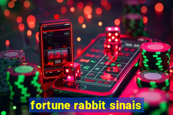 fortune rabbit sinais